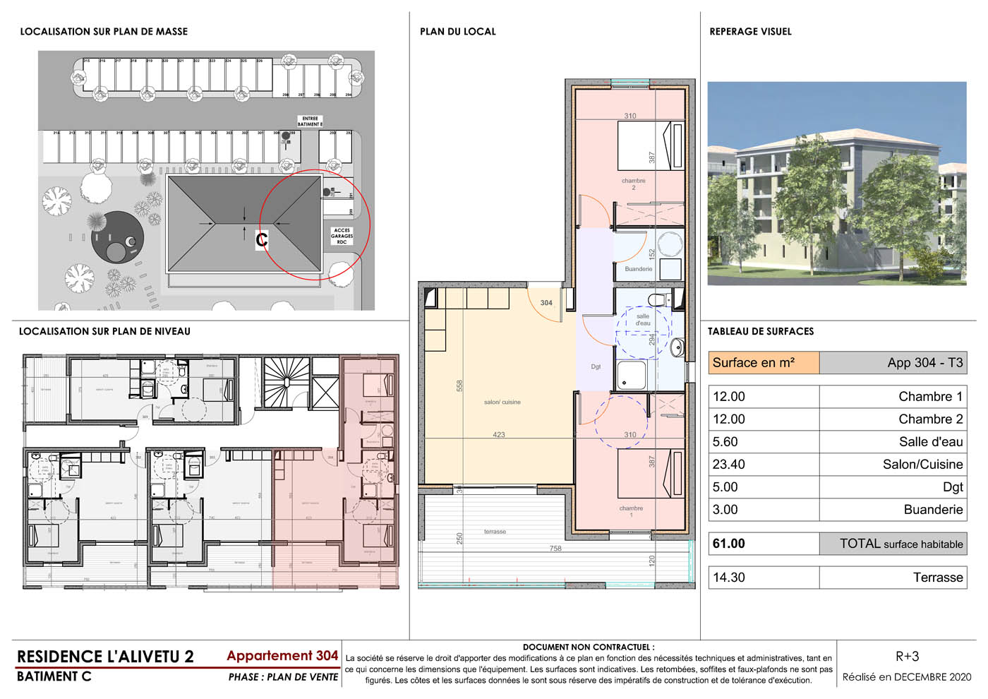 Domaine de l'Oliu bâtiment C | paoli immobilier