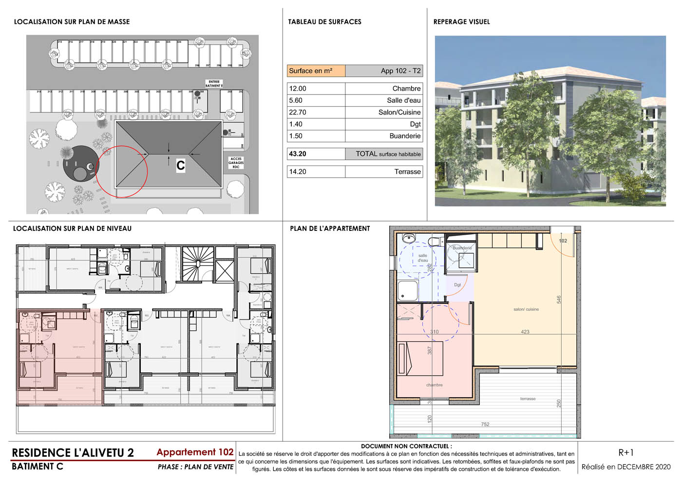 Domaine de l'Oliu bâtiment C | paoli immobilier