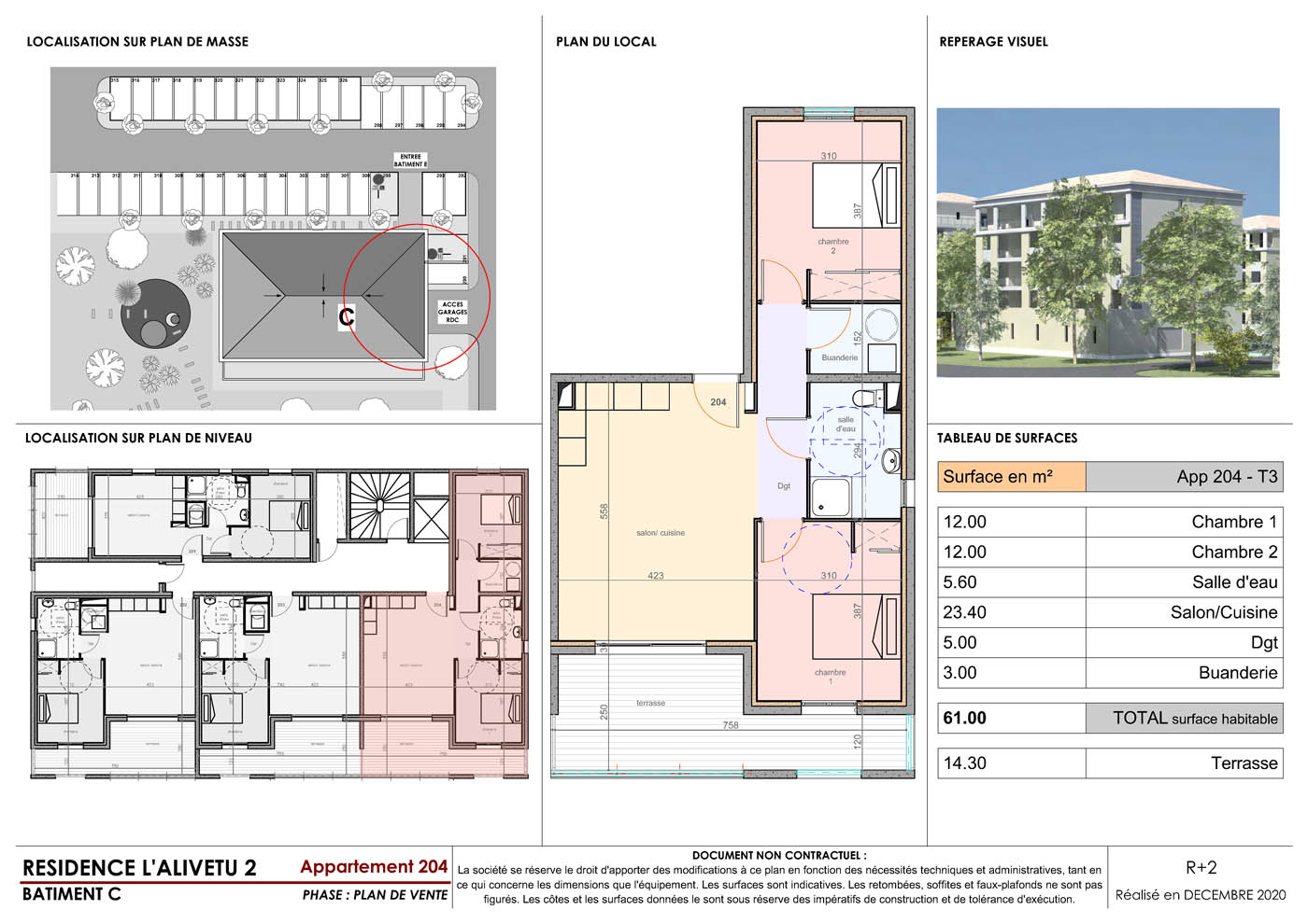 Domaine de l'Oliu bâtiment C | paoli immobilier