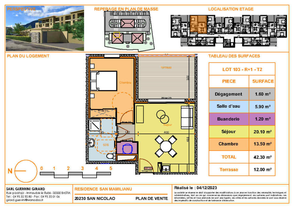 San Mamilianu batiment | paoli immobilier