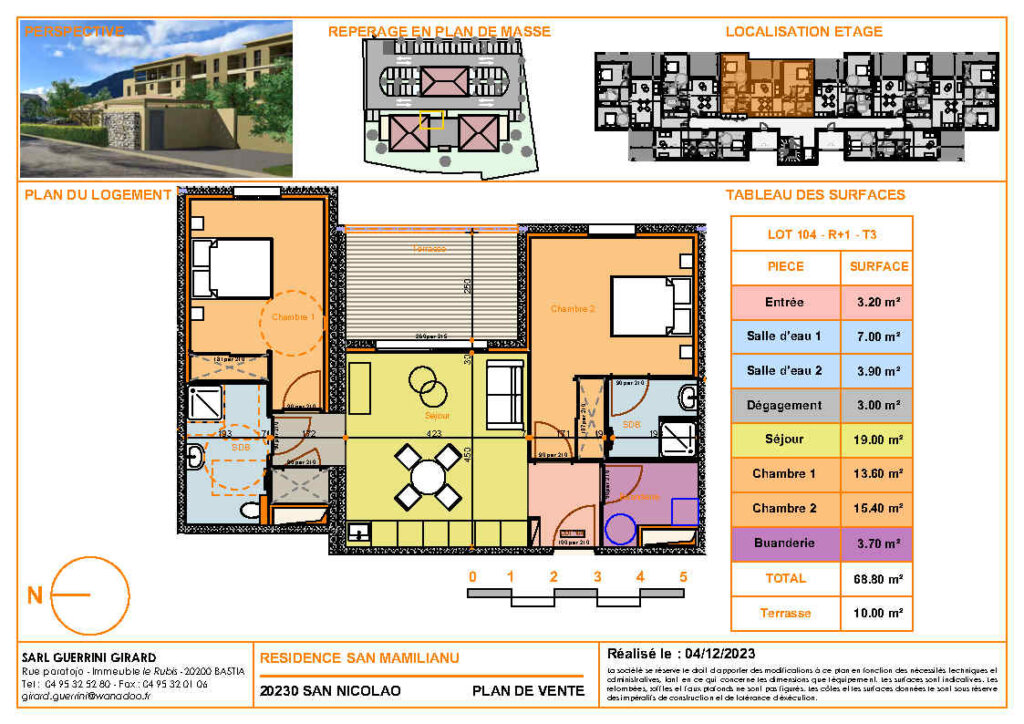 San Mamilianu batiment | paoli immobilier