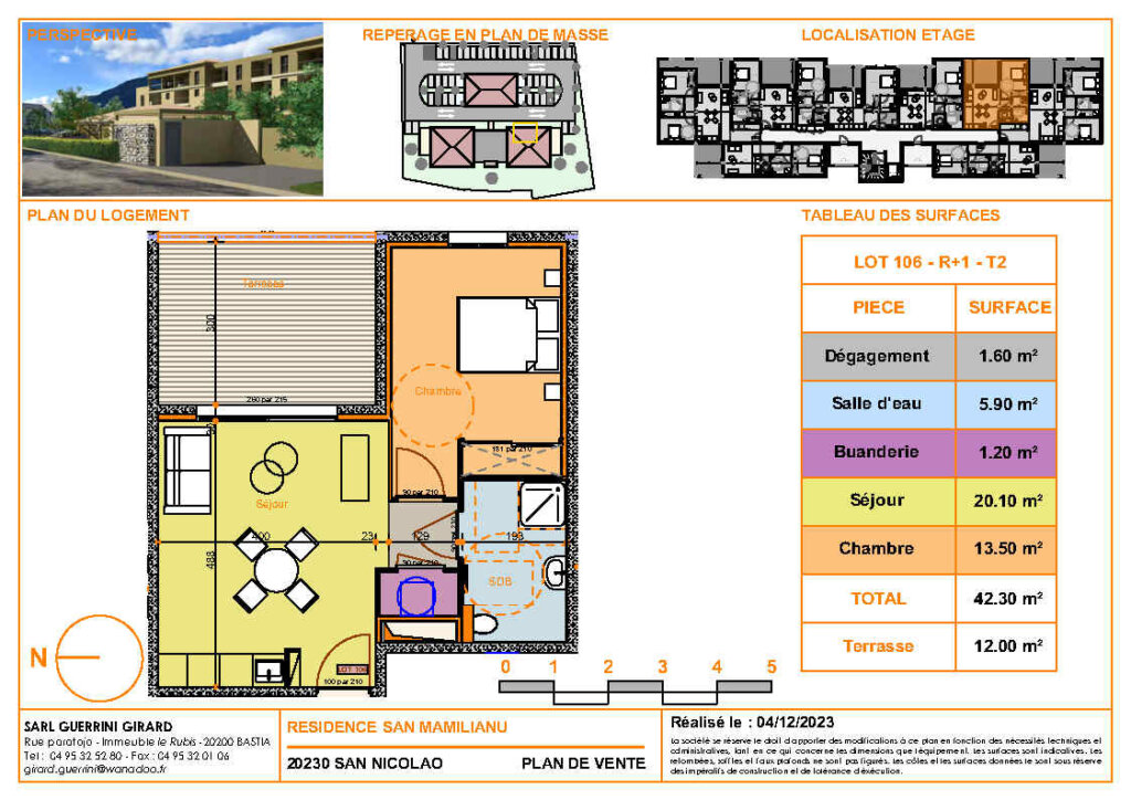 San Mamilianu batiment | paoli immobilier