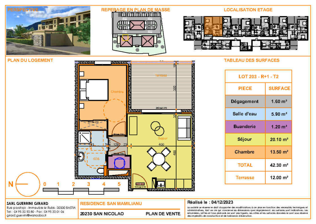 San Mamilianu batiment | paoli immobilier