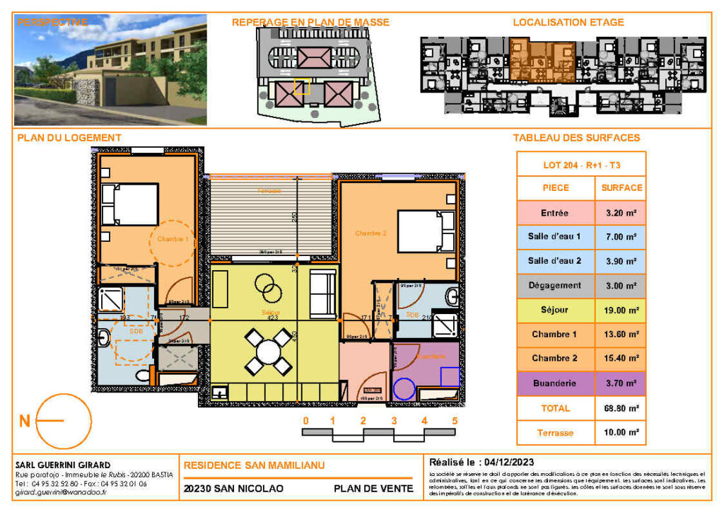 San Mamilianu batiment | paoli immobilier