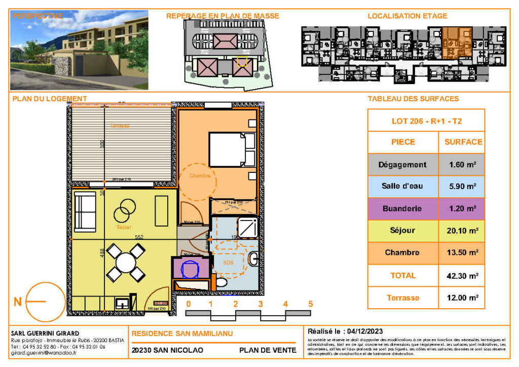 San Mamilianu batiment | paoli immobilier