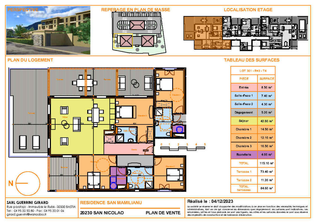 San Mamilianu batiment | paoli immobilier