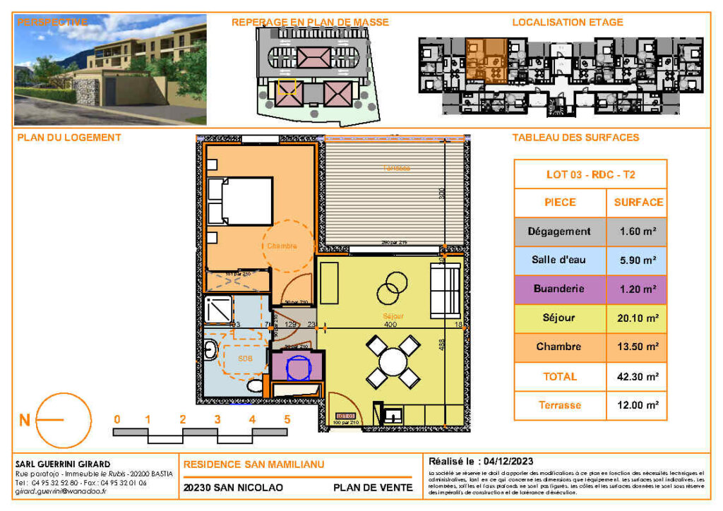 San Mamilianu batiment | paoli immobilier