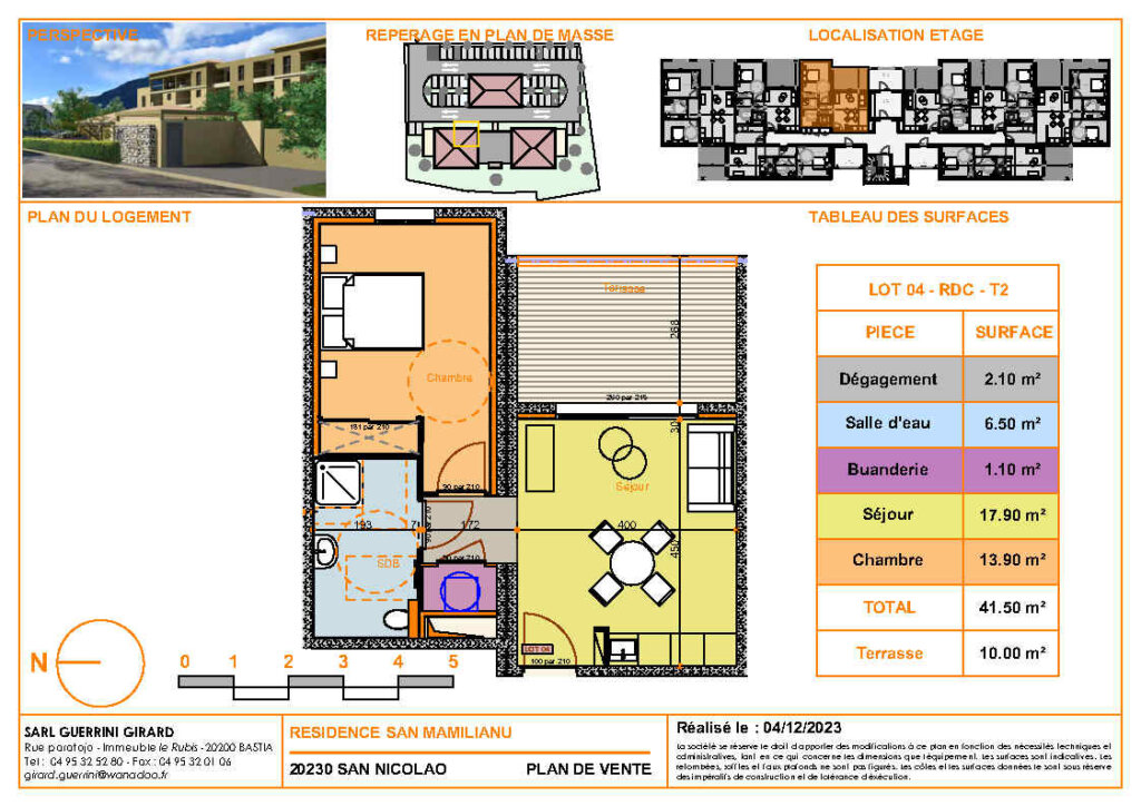 San Mamilianu batiment | paoli immobilier