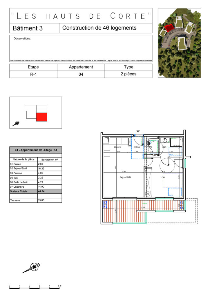 LES HAUTS DE CORTE bâtiment 3 | paoli immobilier