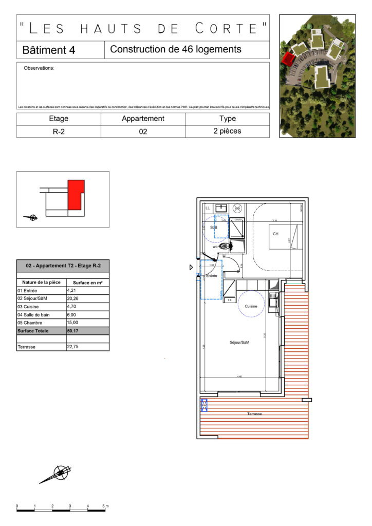 LES HAUTS DE CORTE bâtiment 4 | paoli immobilier