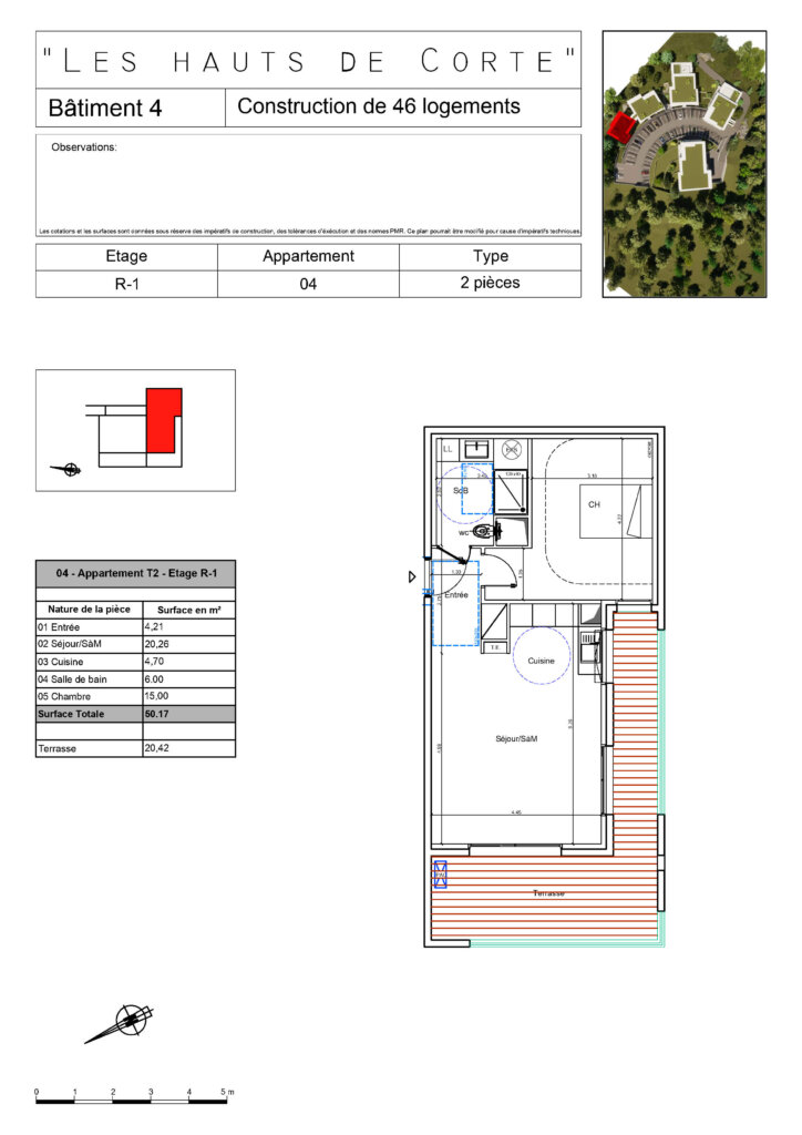 LES HAUTS DE CORTE bâtiment 4 | paoli immobilier