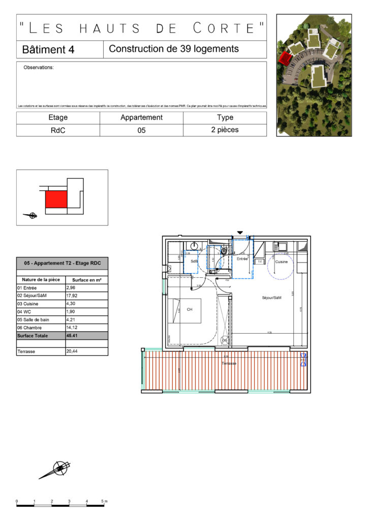 LES HAUTS DE CORTE bâtiment 4 | paoli immobilier