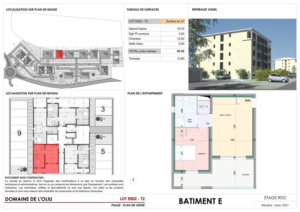Domaine de l'Oliu bâtiment E | paoli immobilier