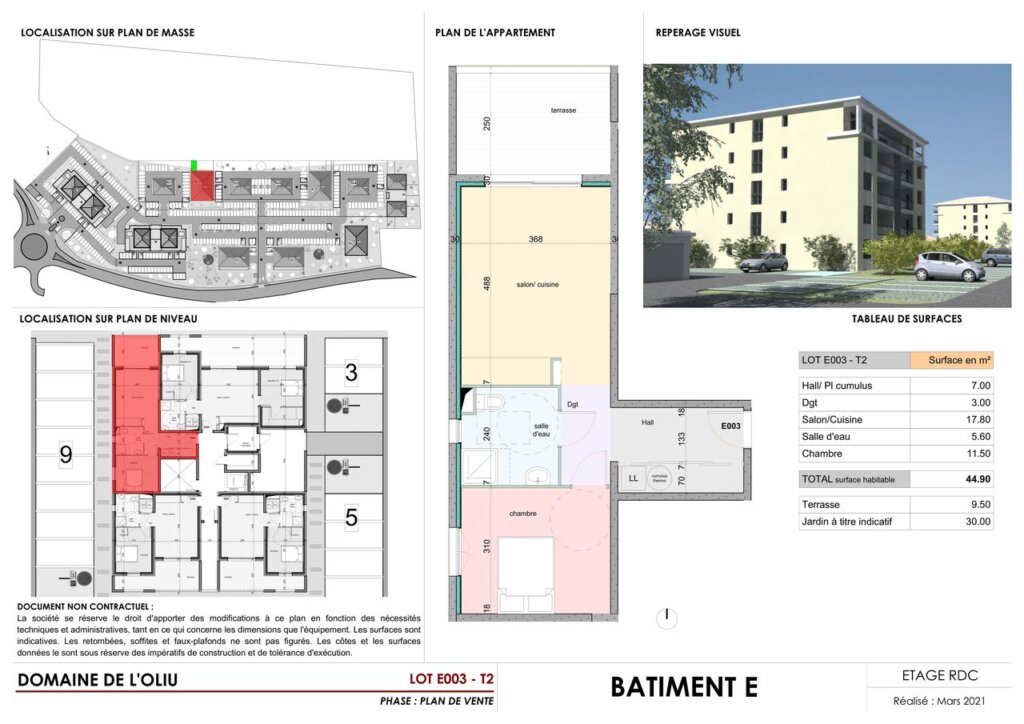 Domaine de l'Oliu bâtiment E | paoli immobilier