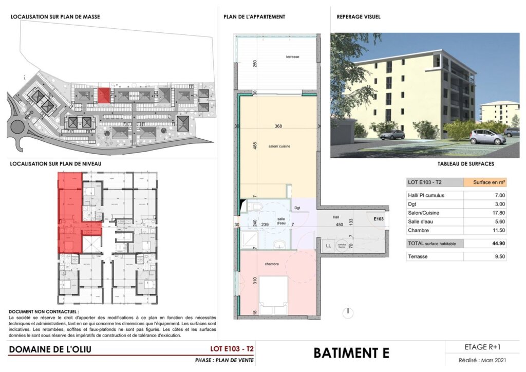 Domaine de l'Oliu bâtiment E | paoli immobilier