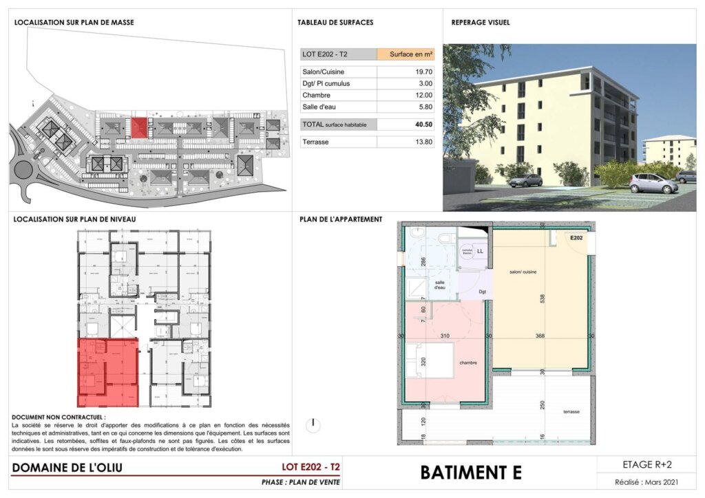 Domaine de l'Oliu bâtiment E | paoli immobilier