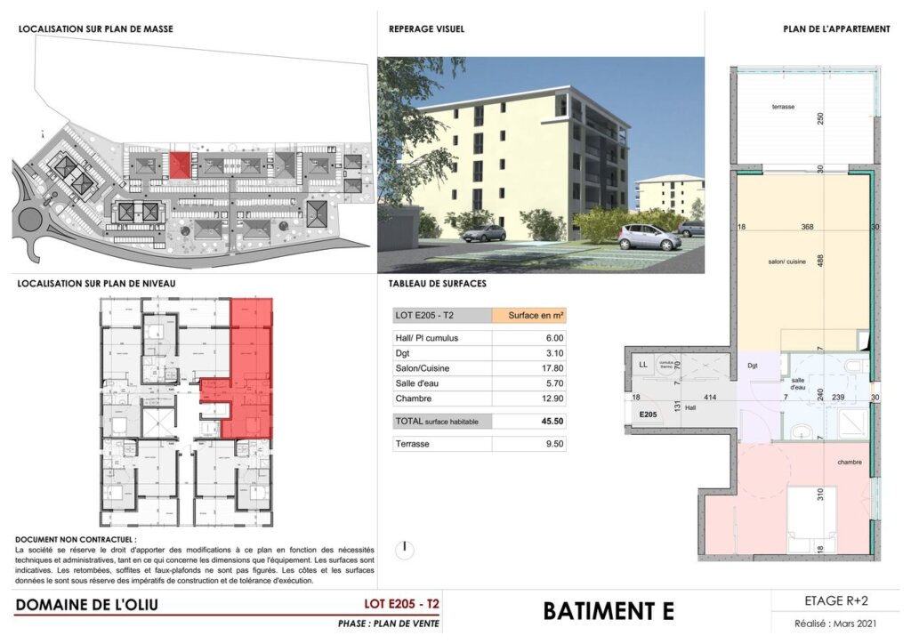 Domaine de l'Oliu bâtiment E | paoli immobilier