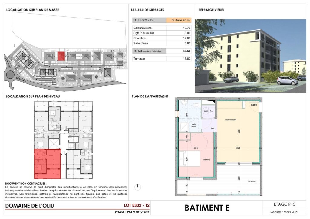 Domaine de l'Oliu bâtiment E | paoli immobilier