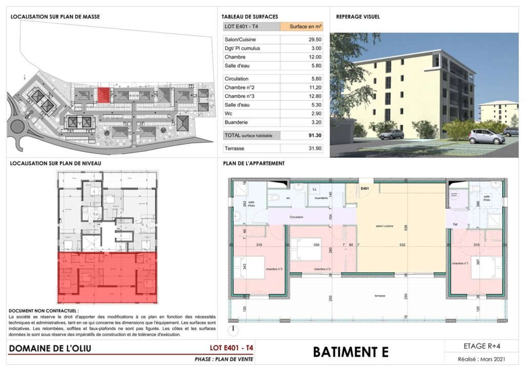 Domaine de l'Oliu bâtiment E | paoli immobilier