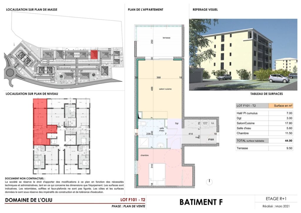 Domaine de l'Oliu bâtiment F | paoli immobilier