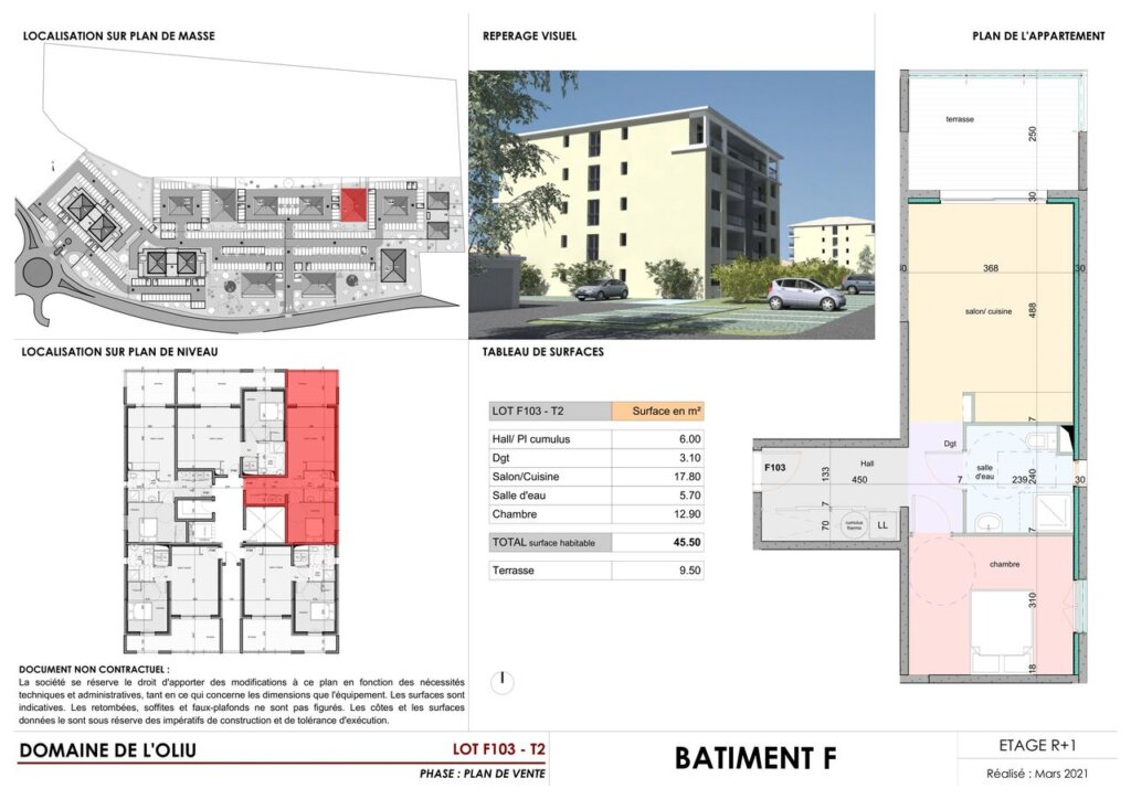 Domaine de l'Oliu bâtiment F | paoli immobilier