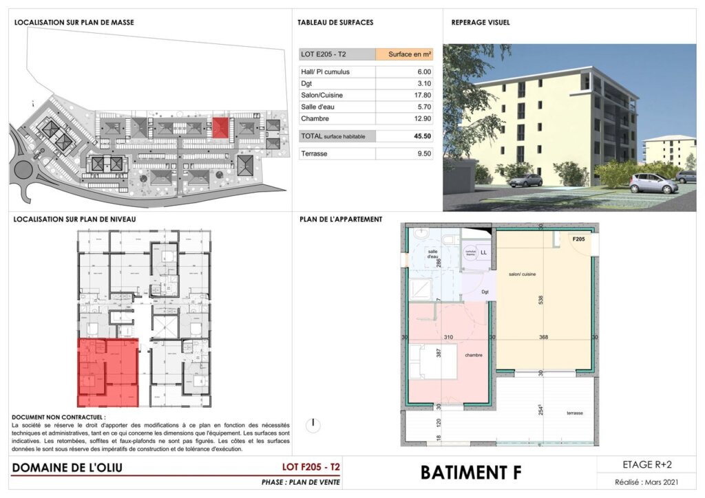 Domaine de l'Oliu bâtiment F | paoli immobilier
