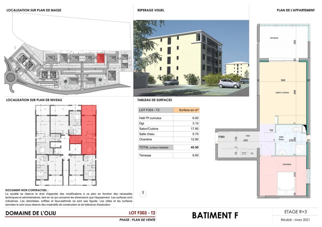 Domaine de l'Oliu bâtiment F | paoli immobilier