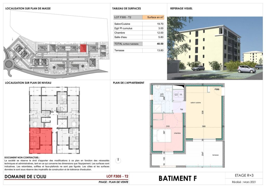 Domaine de l'Oliu bâtiment F | paoli immobilier