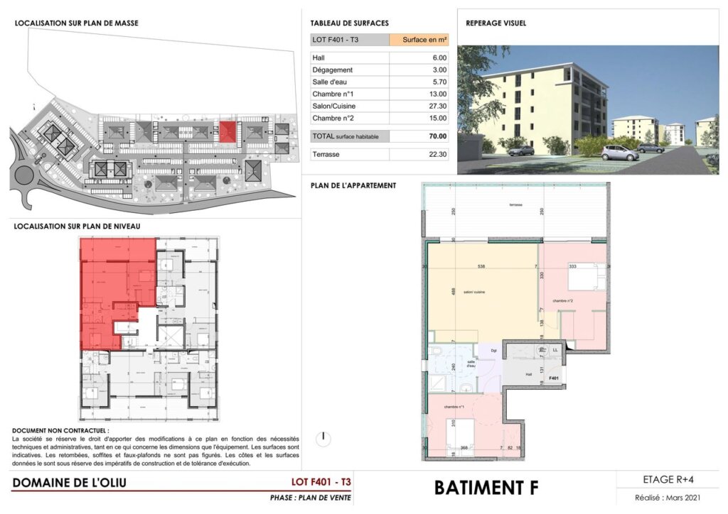 Domaine de l'Oliu bâtiment F | paoli immobilier