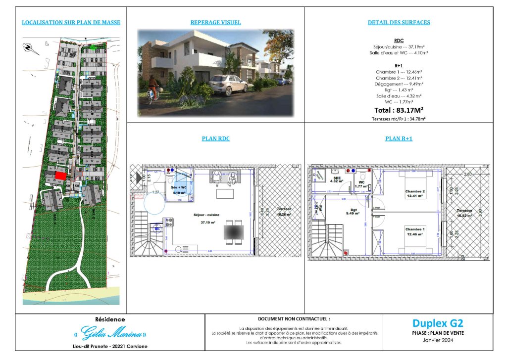 Résidence Gilia Marina batiment G | paoli immobilier