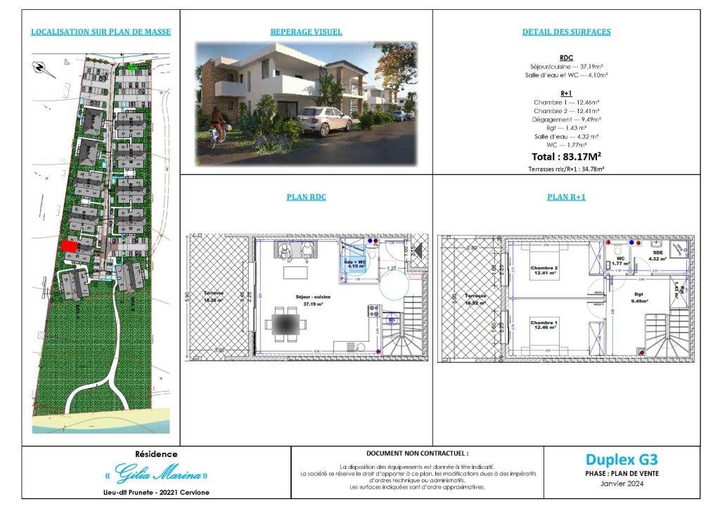 Résidence Gilia Marina batiment G | paoli immobilier