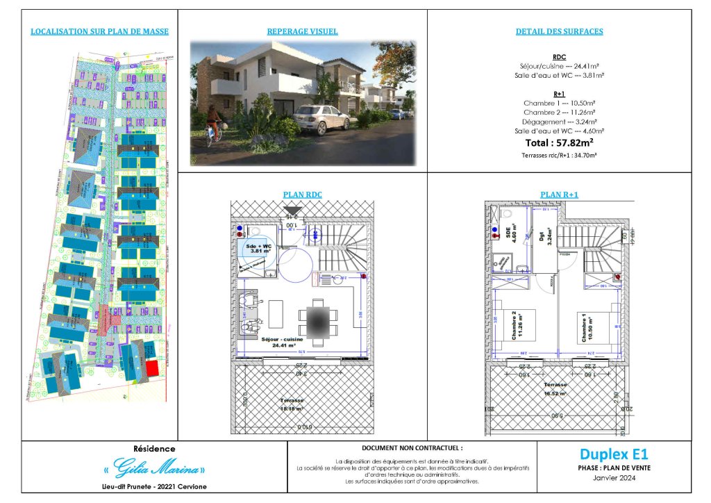 Résidence Gilia Marina batiment E | paoli immobilier