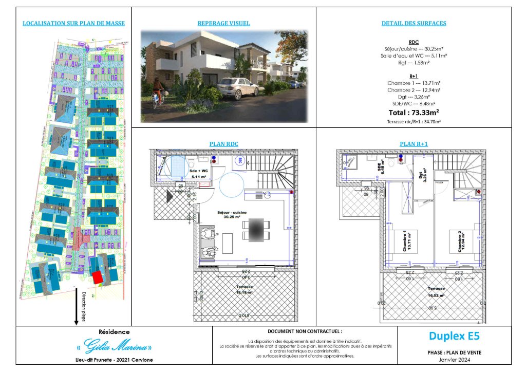 Résidence Gilia Marina batiment E | paoli immobilier