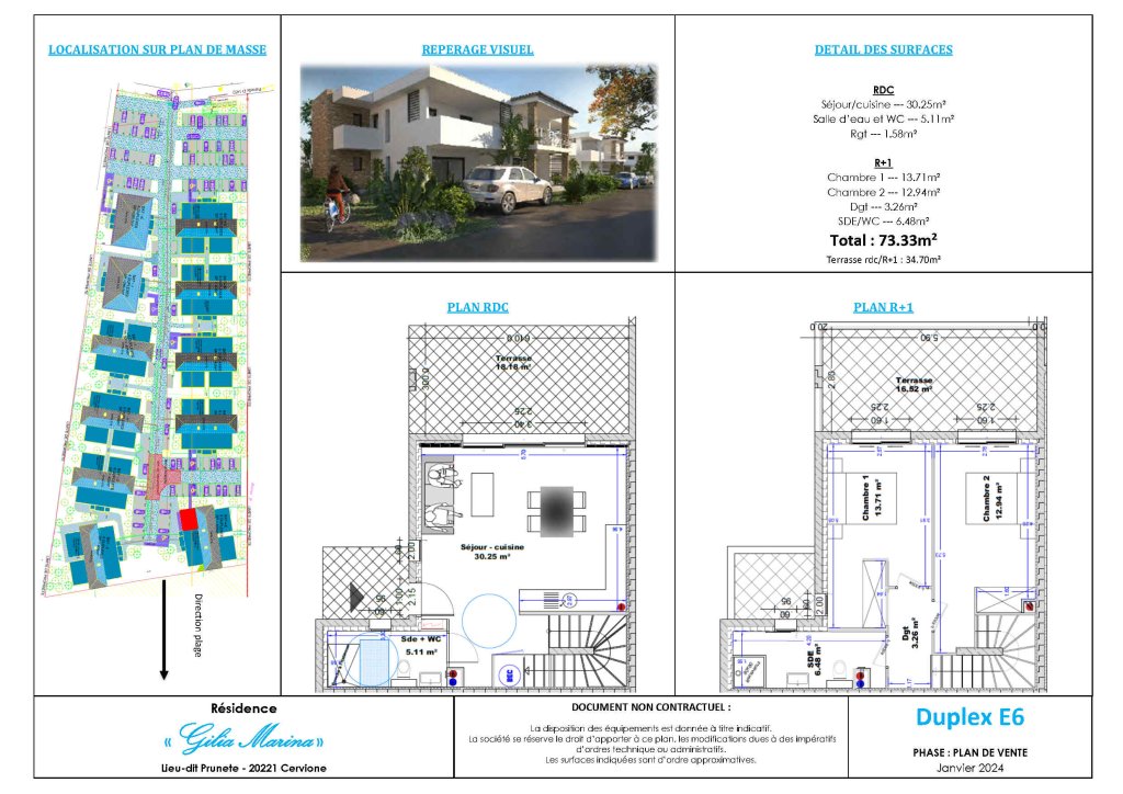 Résidence Gilia Marina batiment E | paoli immobilier
