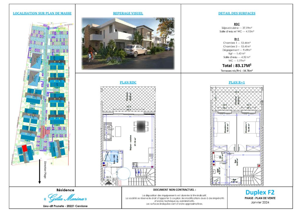 Résidence Gilia Marina batiment F | paoli immobilier