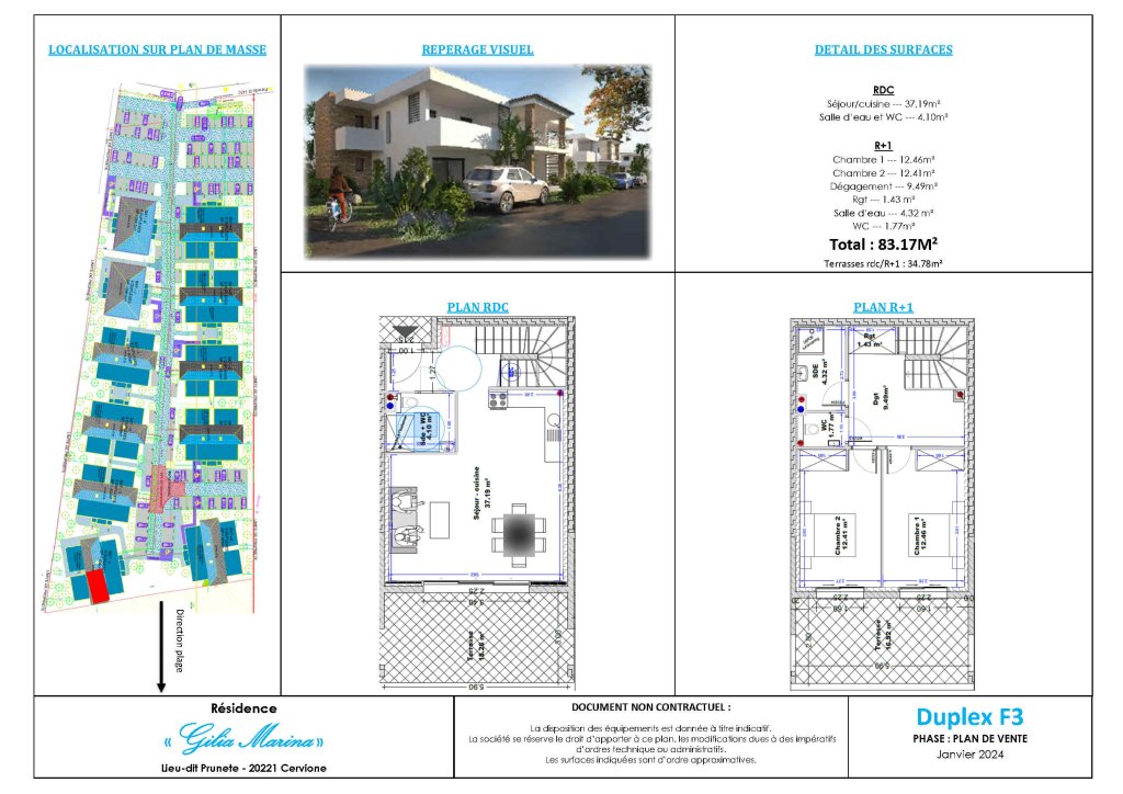 Résidence Gilia Marina batiment F | paoli immobilier