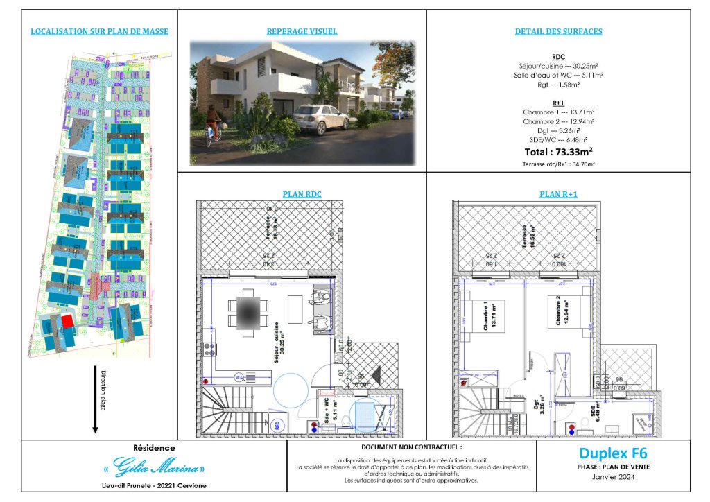 Résidence Gilia Marina batiment F | paoli immobilier