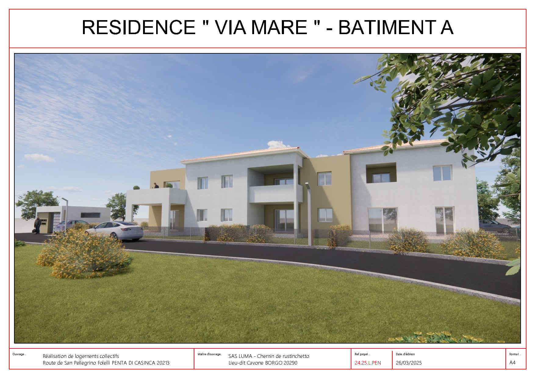 Résidence Via Mare batiment A | paoli immobilier