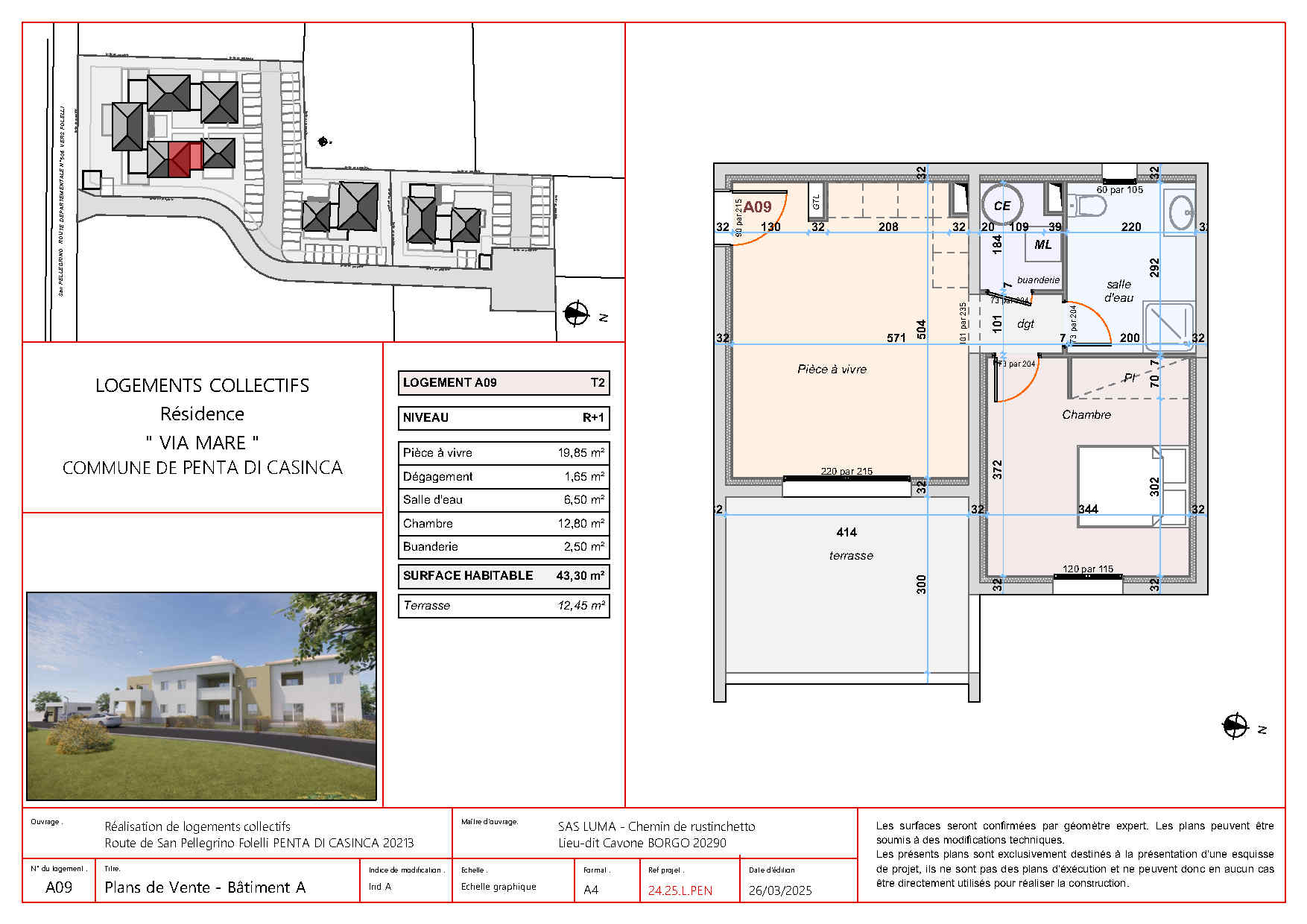 Résidence Via Mare batiment A | paoli immobilier