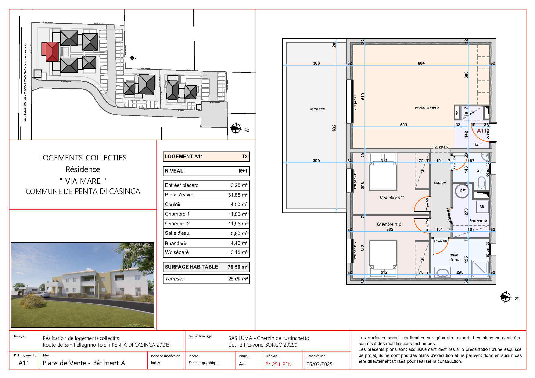 Résidence Via Mare batiment A | paoli immobilier
