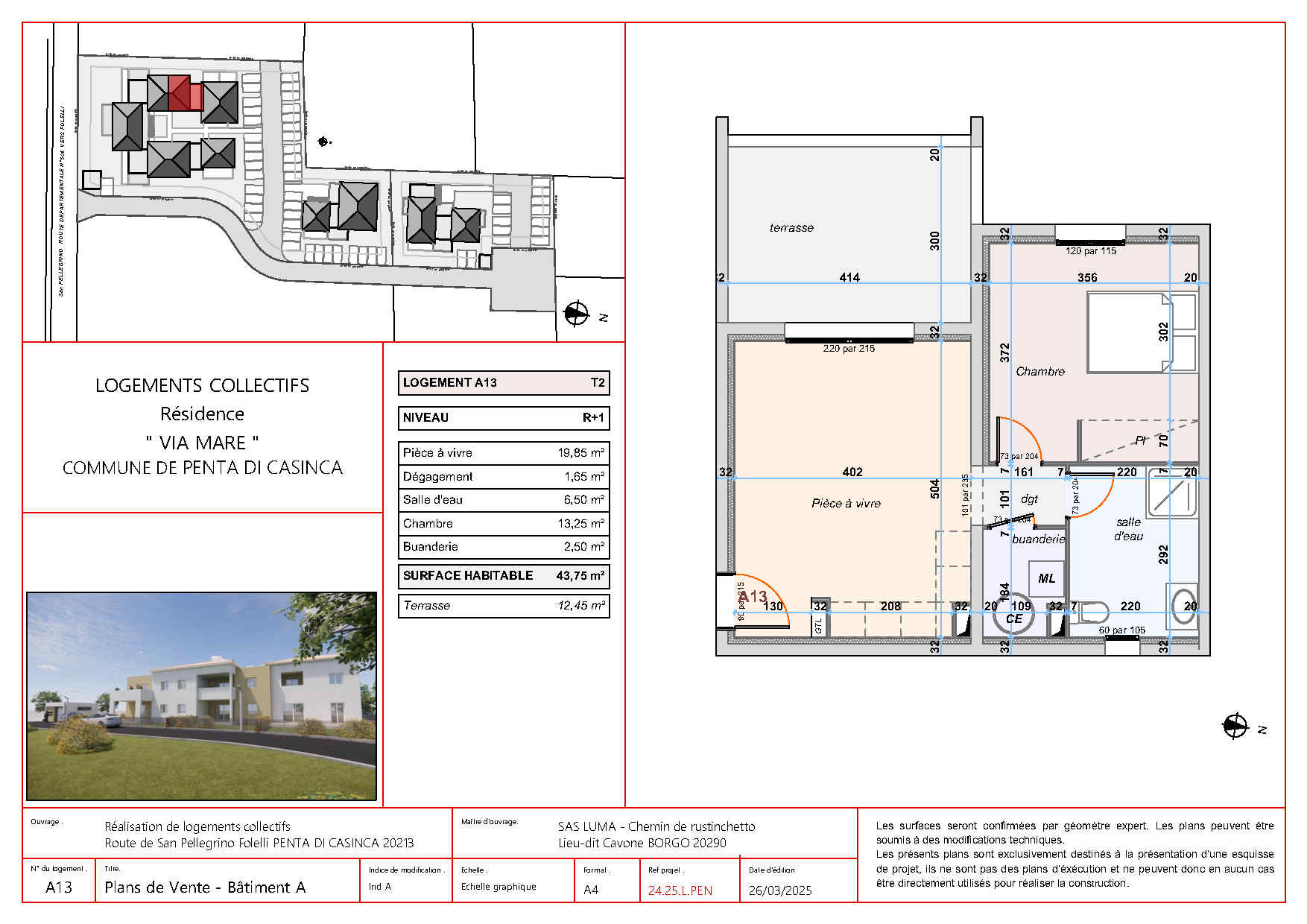Résidence Via Mare batiment A | paoli immobilier