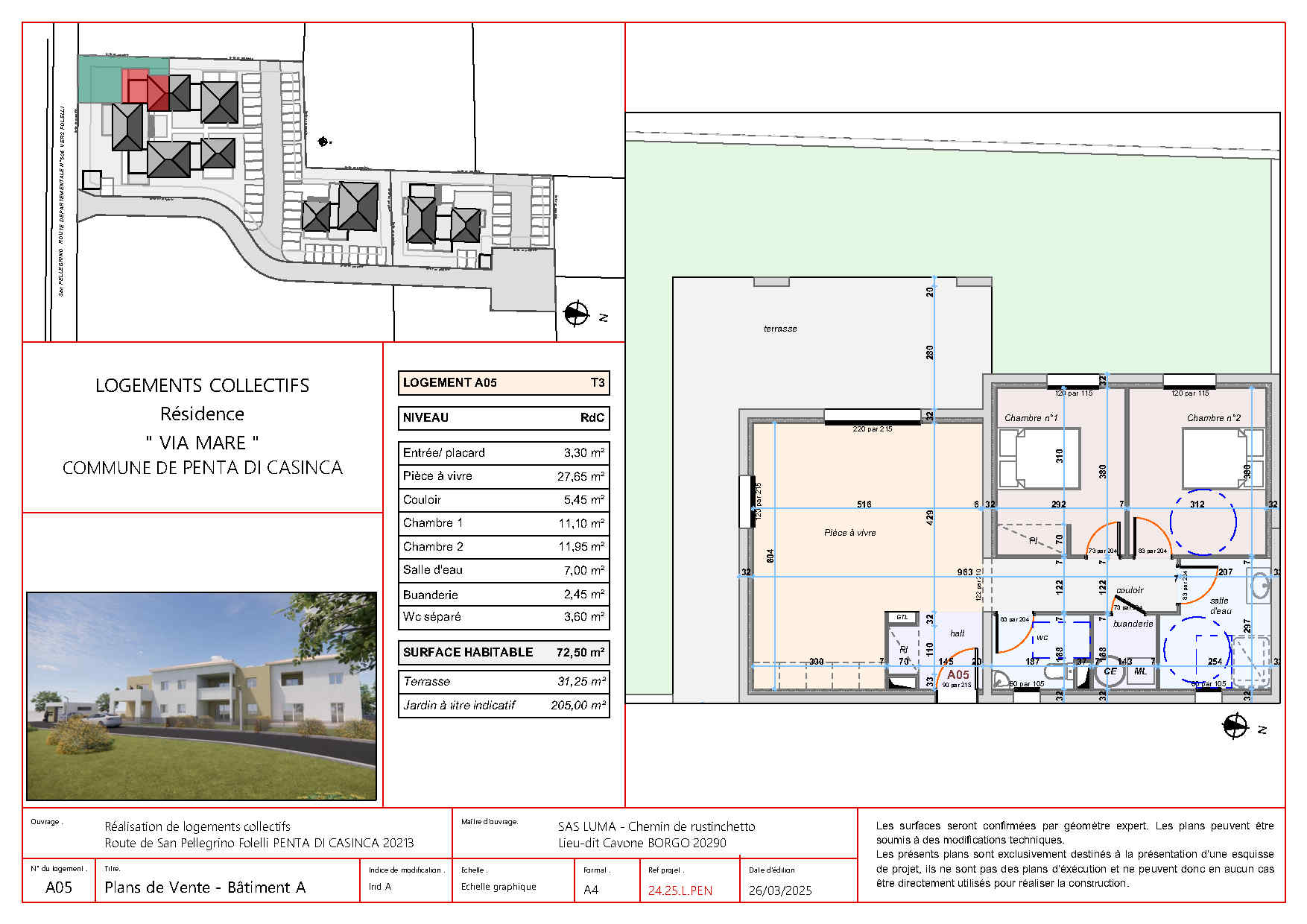 Résidence Via Mare batiment A | paoli immobilier
