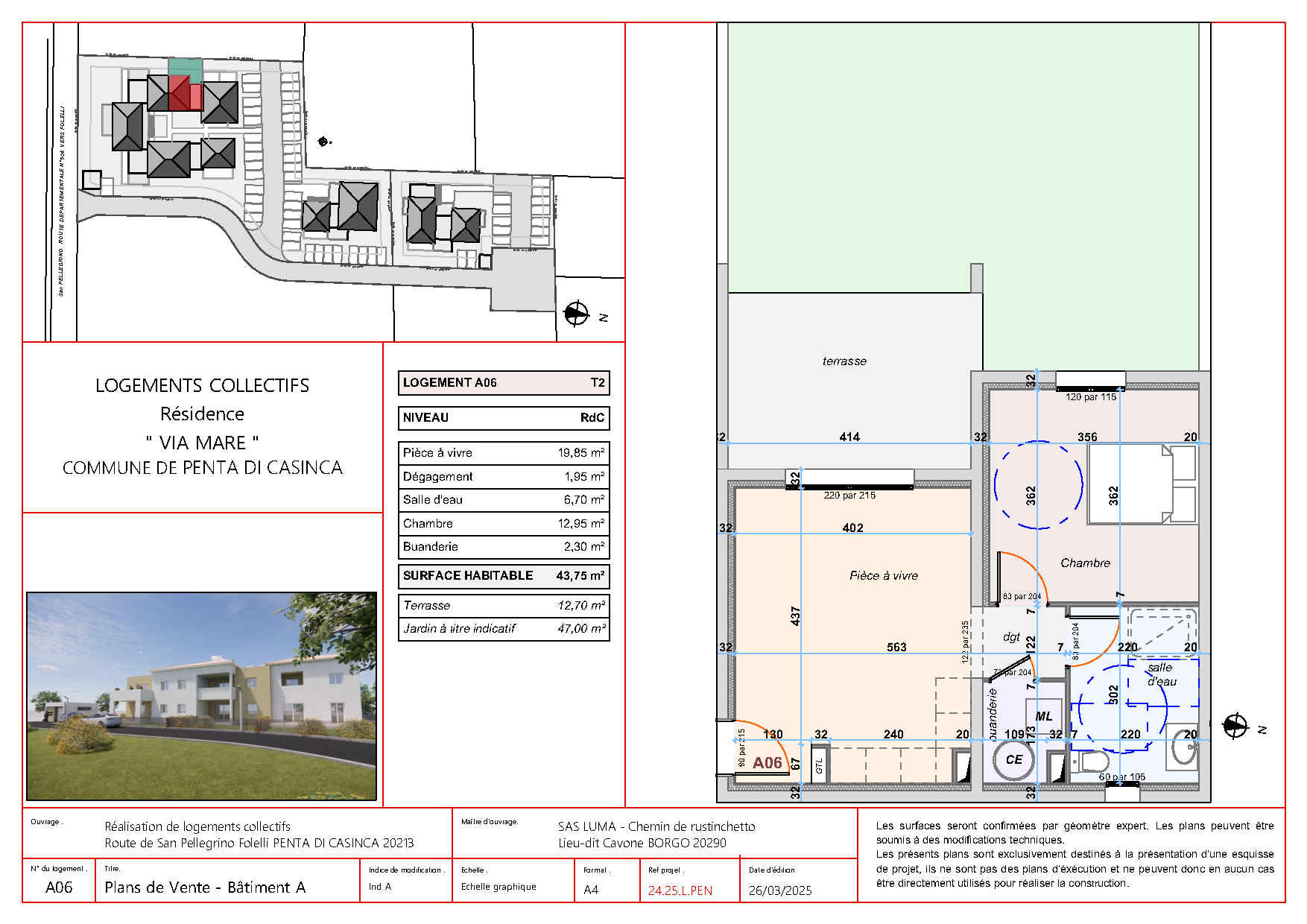 Résidence Via Mare batiment A | paoli immobilier