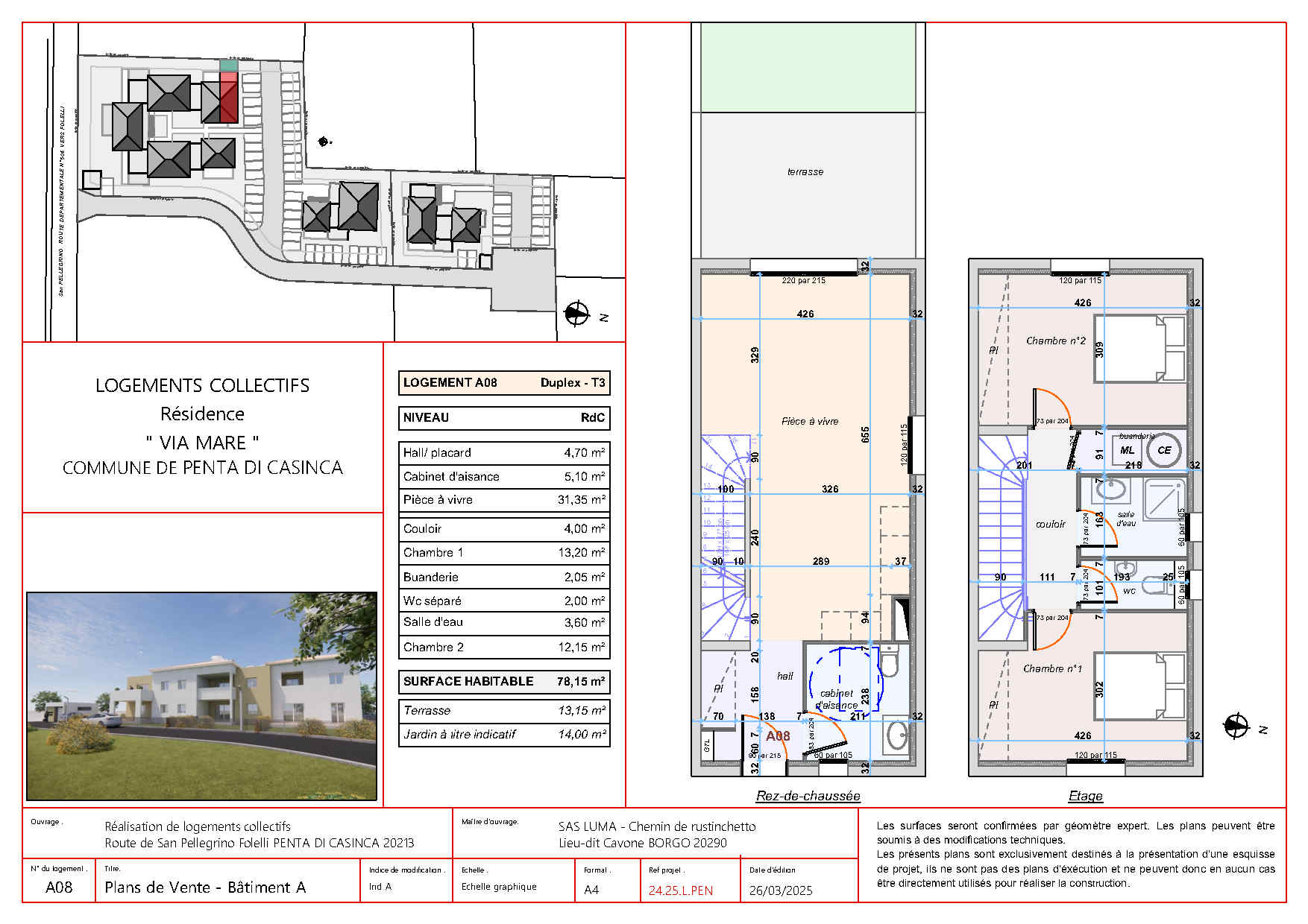 Résidence Via Mare batiment A | paoli immobilier