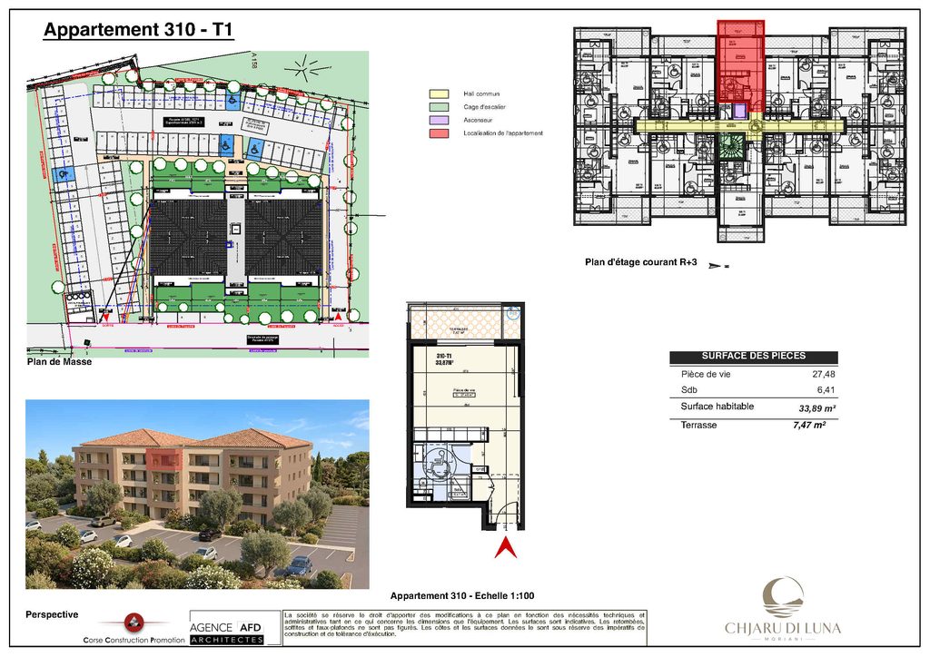 Plan appartement 310